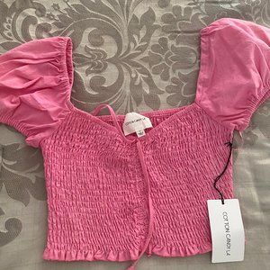 Cotton Candy LA Pink Crop Top